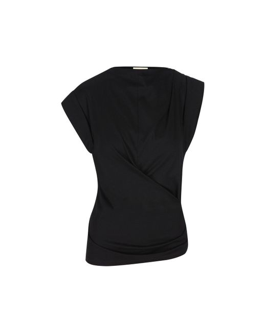 Isabel Marant Black T-Shirt And Polo
