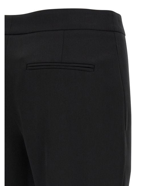 McQueen Black Cigarette Pants