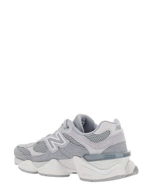 New Balance White '9060' Sneakers With Lateral Logo
