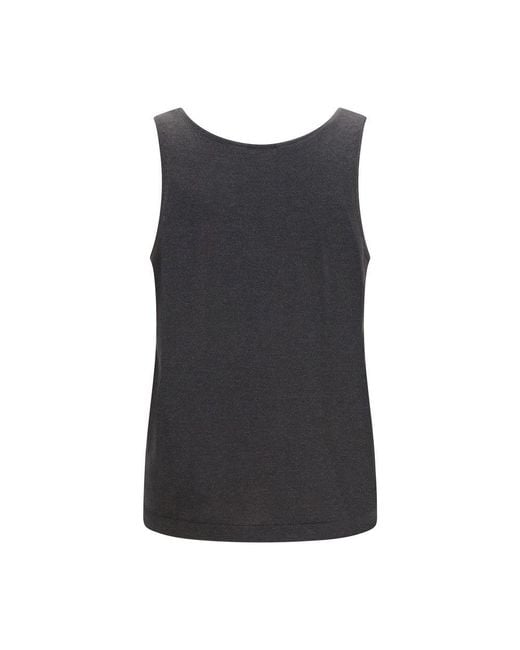 Brunello Cucinelli Gray Cashmere Tank Tops