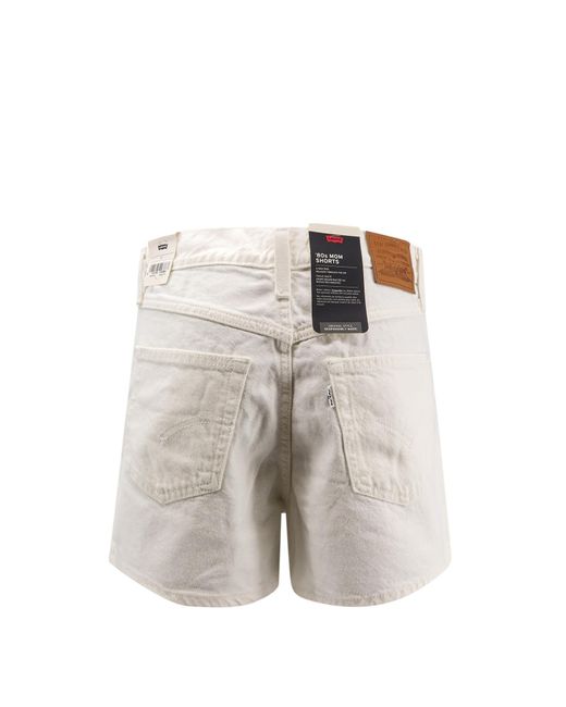 Levi's White Shorts
