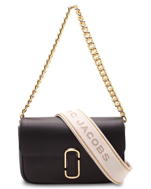 Marc Jacobs The J Marc Shoulder Bag in Black Lyst UK