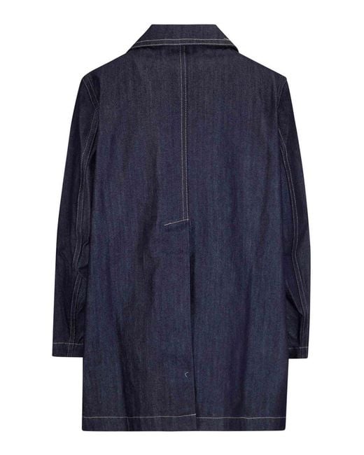 Sofie D'Hoore Blue Caban Jacket