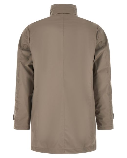 Moorer Brown Duca Jacket Polyester Down Jacket, Parka, Casual for men