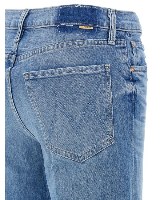 Mother Blue 'The Tomcat Roller Skimp' Jeans
