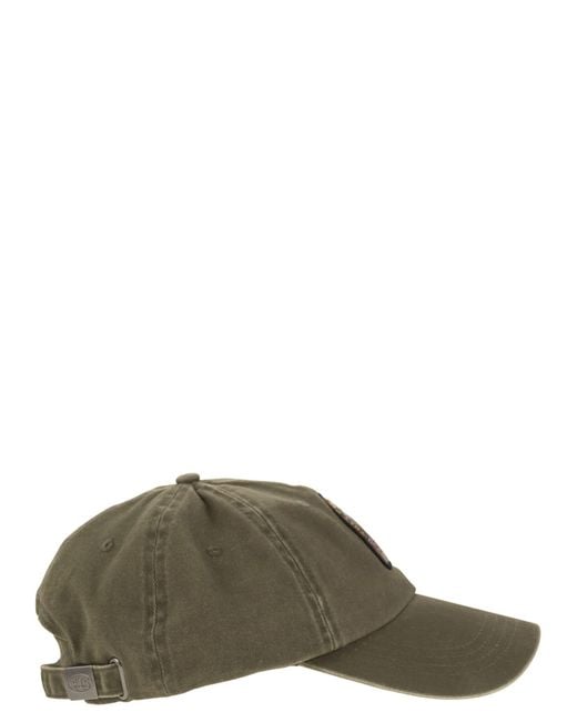 Parajumpers Green Hat With Patch for men