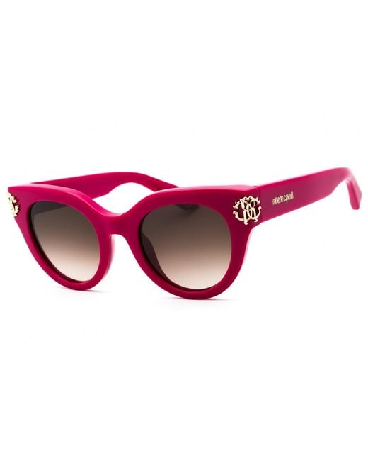 Roberto Cavalli Black Frame And Lens Sunglasses