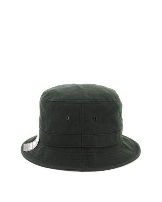 Marcelo Burlon Black Starter Cross Bucket Hat for men