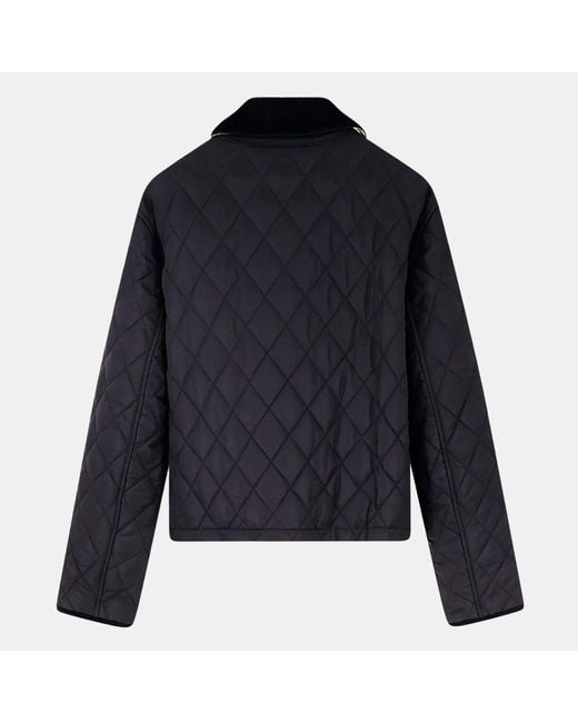 Burberry Blue Coats Polyamide