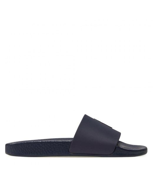 Polo Ralph Lauren Teen Boys Blue Logo Sliders | ModeSens
