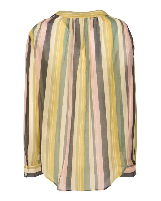 Massimo Alba Multicolor Stripe Print Shirt