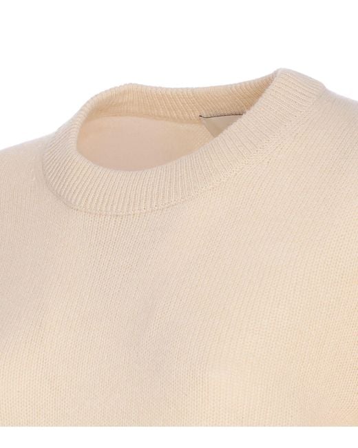 Allude White Sweater