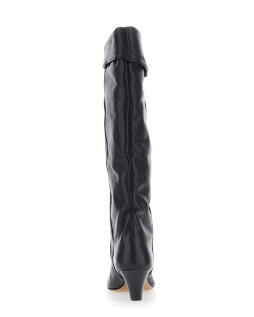 Isabel Marant Black Boots Elita-Gz Leather