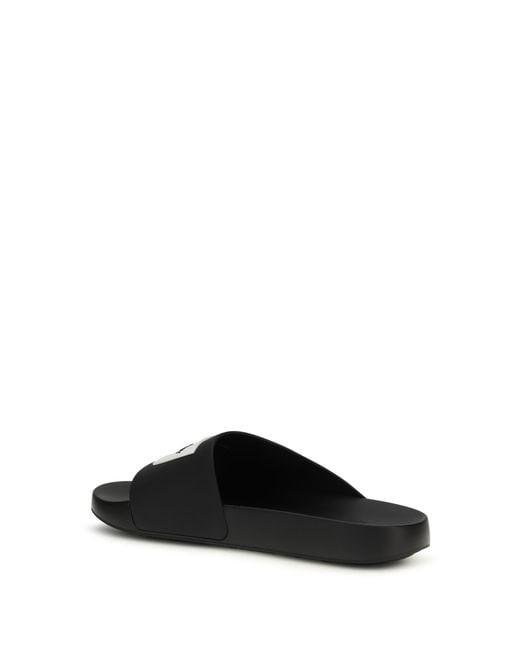 Givenchy White Rubber Slippers Sandal for men