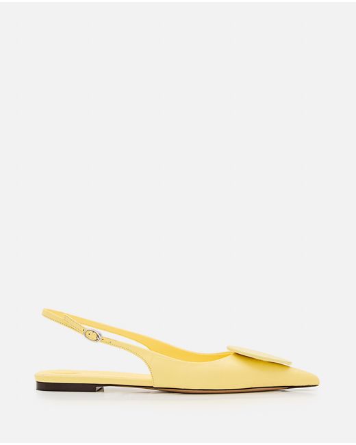 Jacquemus Yellow Slingback