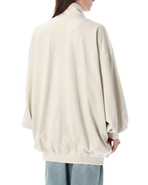 Isabel Marant White Oversized Rejane Track Jacket