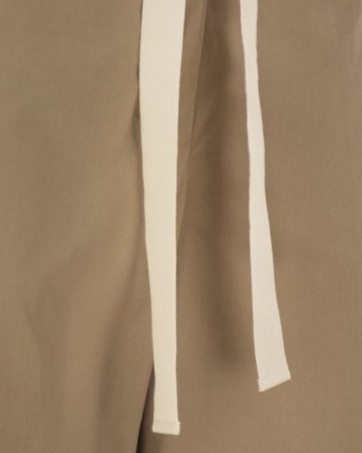 Max Mara Natural Trousers Coulisse