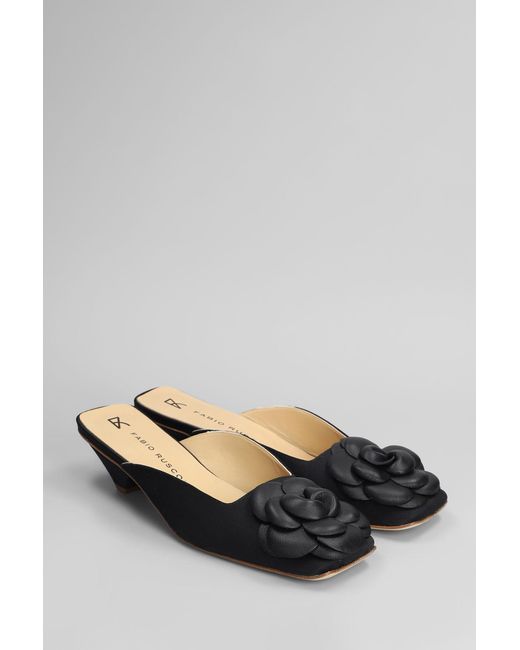 Fabio Rusconi Gray Slipper-Mule