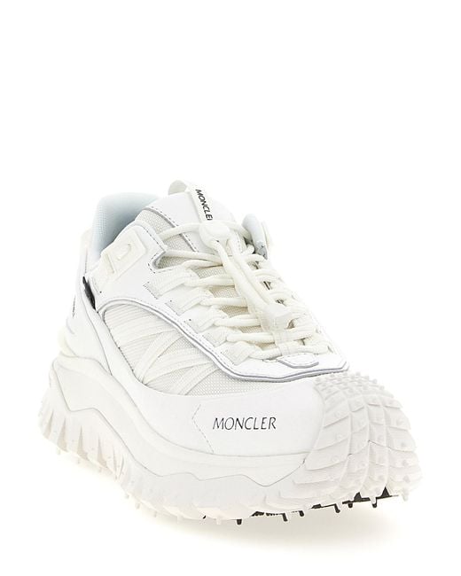 Moncler White 'Trailgrip Gtx' Sneakers for men