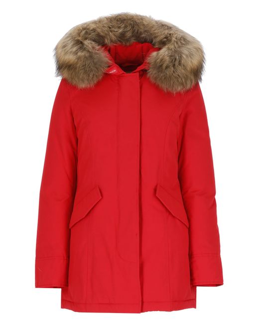 Woolrich Women's Arctic Parka - Red - Parka Jackets