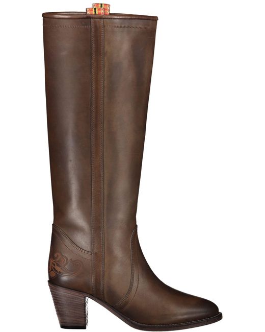 Etro Brown Leather Boots