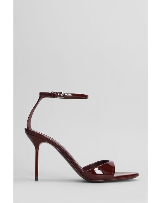 Paris Texas Red Lidia Sandal 90 Sandals