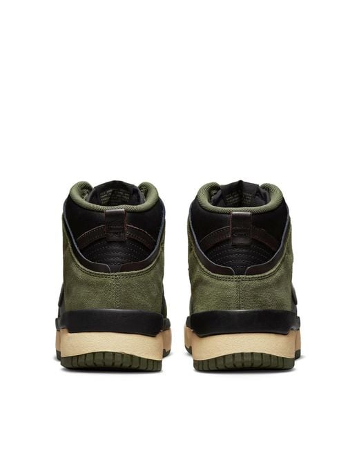 Nike Green Dunk High Up Rebel Sneakers Shoes