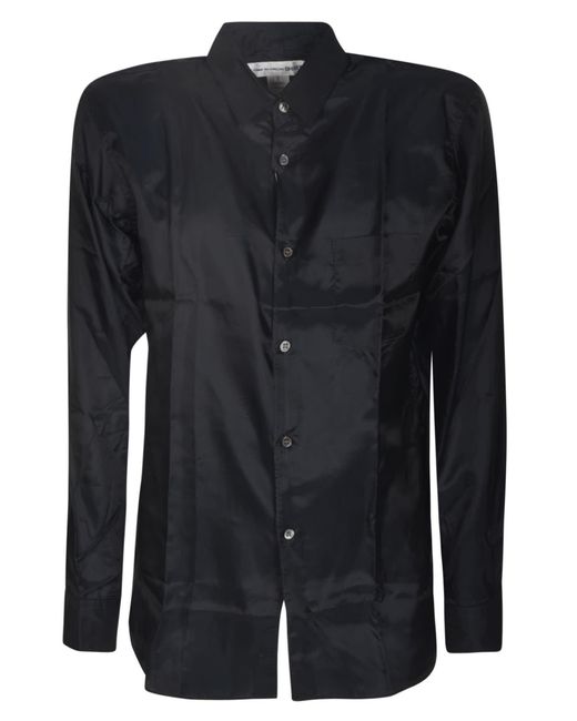 Comme des Garçons Black Patched Pocket Plain Shirt for men
