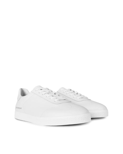 Givenchy White Town Logo Sneakers
