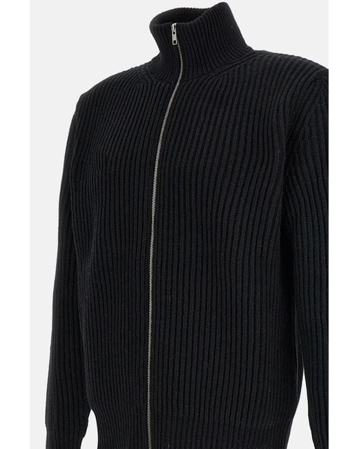 MM6 by Maison Margiela Black Sweaters Wool Polyamide for men