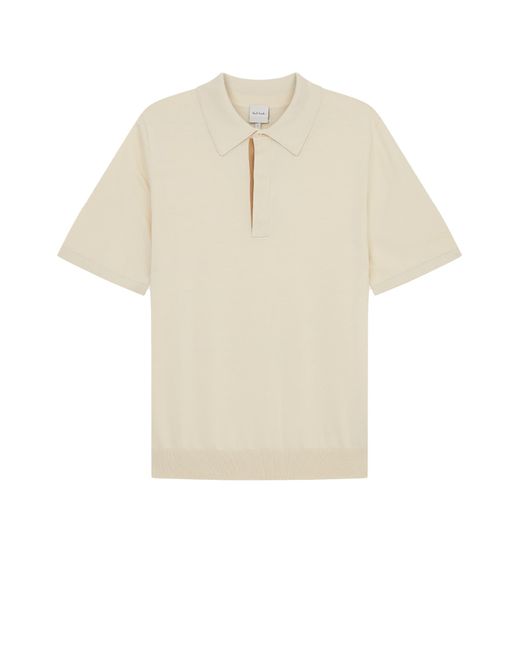 Paul Smith White Short-Sleeved Polo Shirt for men
