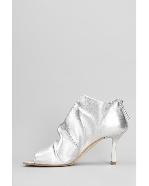 The Seller White High Heels Ankle Boots
