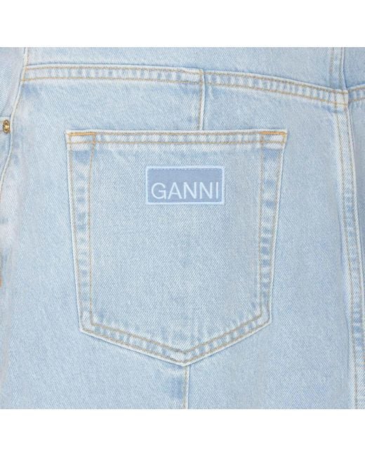 Ganni Blue Skirts