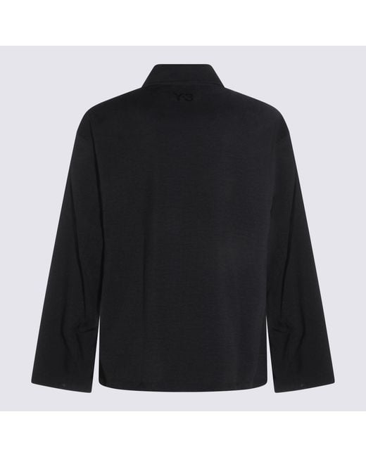 Y-3 Black Jackets _Pet-Rec for men
