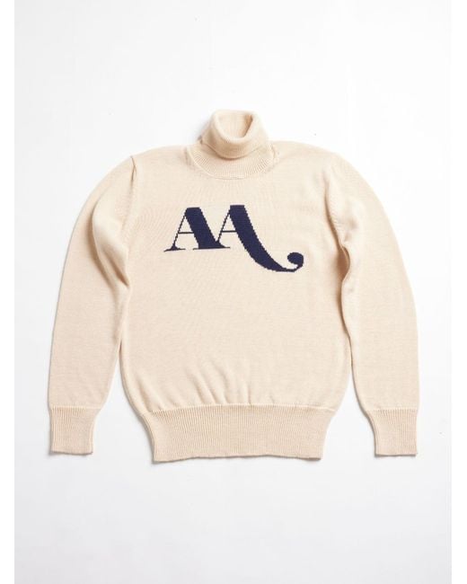 Doppiaa Natural Aa Turtleneck Knitwear for men