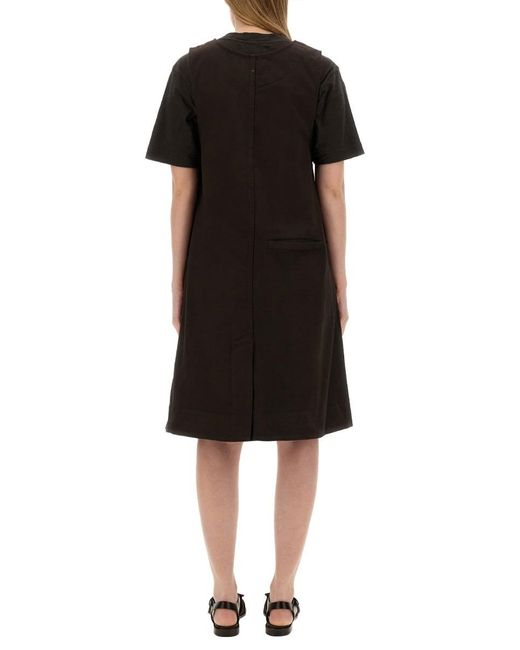 Margaret Howell Black Cotton Dress