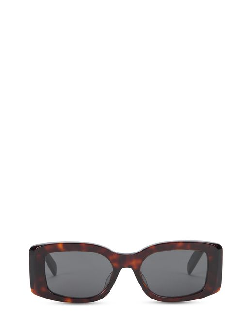 Céline White Sunglasses Triomphe Xl Acetate