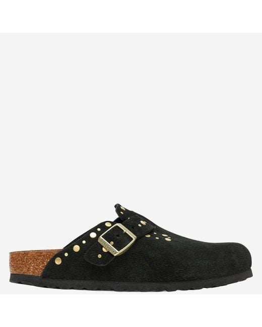 Birkenstock Black Boston Rivets
