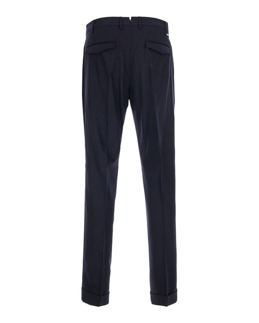 PT Torino Blue Pants Master Trousers for men