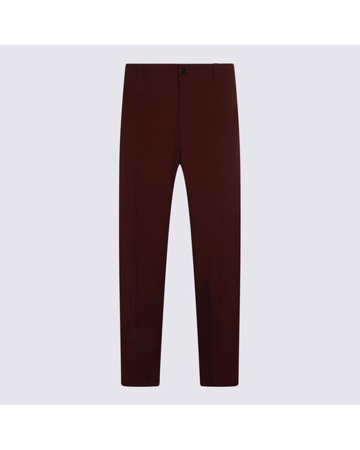 Gucci Red Trousers _Wo for men