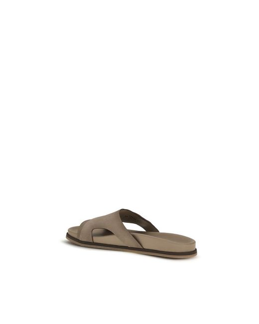 Santoni Multicolor Leather Sandals for men
