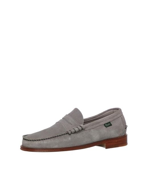 Paraboot Gray Coraux Loafers for men