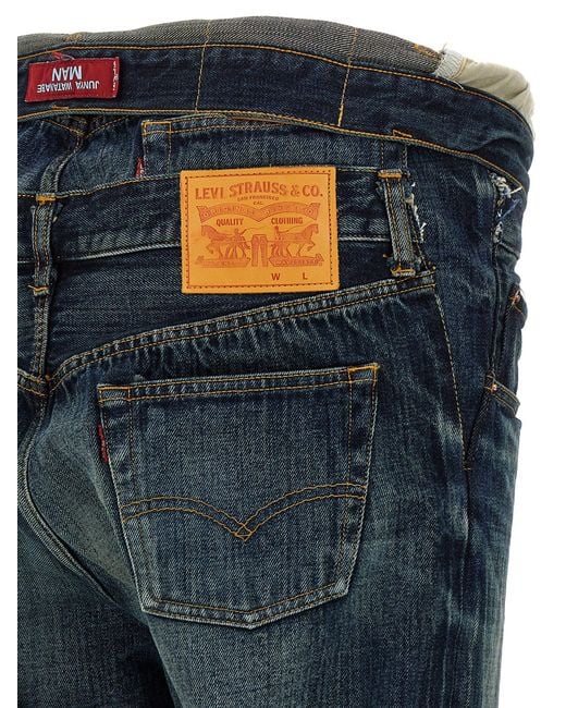Junya Watanabe Blue X Levi's Jeans for men