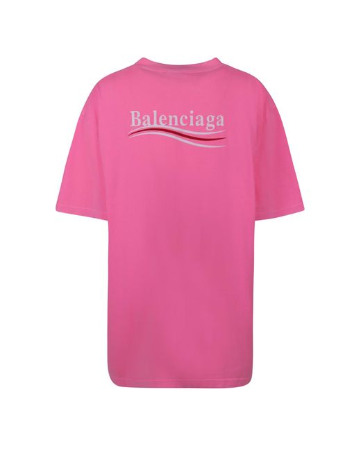 balenciaga t shirt pink