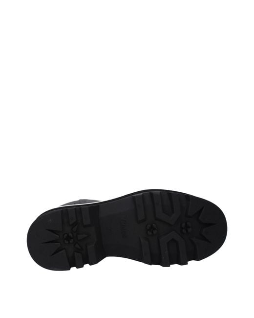 Chloé Black Cotton Ankle Boots