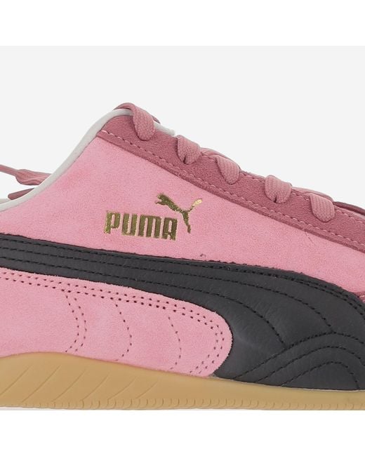 PUMA Pink Speedcat Og Sneakers Leather Trainers
