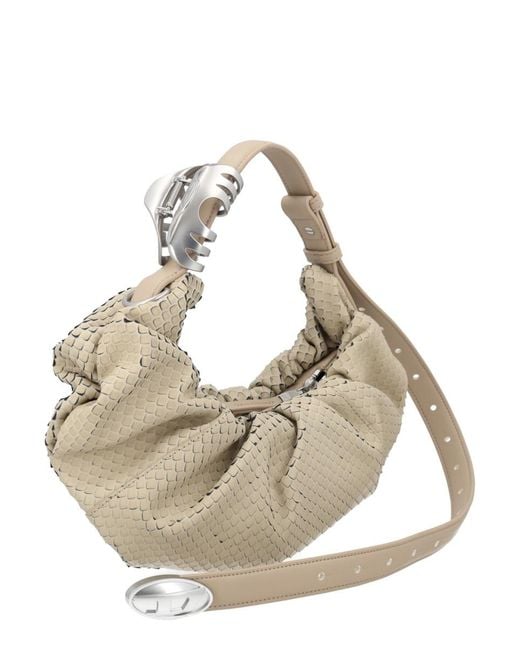 DIESEL Natural Shoulder Bag Grab-D Pmu