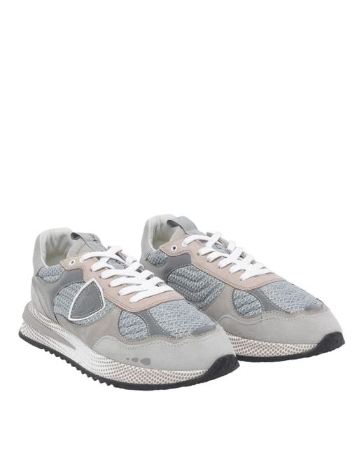 Philippe Model Gray Olympique Sneakers for men