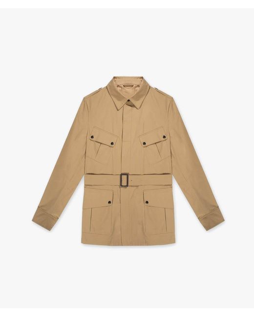 Larusmiani Natural Merzouga Safari Jacket Blazer for men