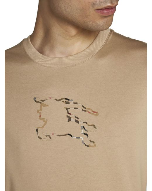 Burberry Natural T-shirts And Polos for men